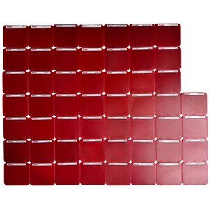 Sizzix Sizzlits Red Cutting Dies Set of 53 Wedding Dog Camping Halloween Crafts